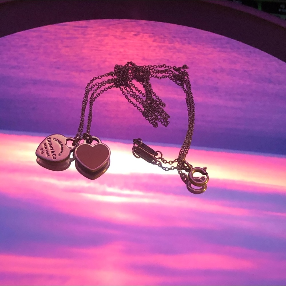 Tiffany & Co. Mini Double Heart Tag Pendant